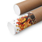 Mini Emozi® Fall Halt, Hoot, Heart Large Poster (Spanish)