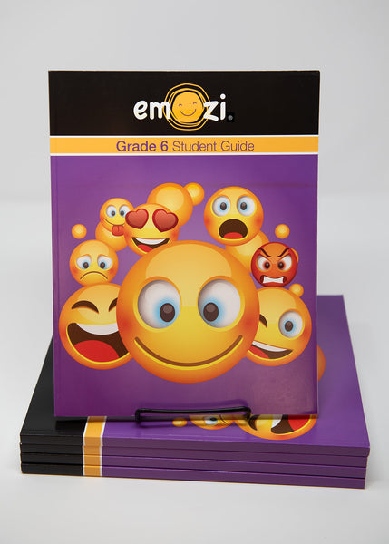 Emozi® Middle School SEL student workbook 5 packs